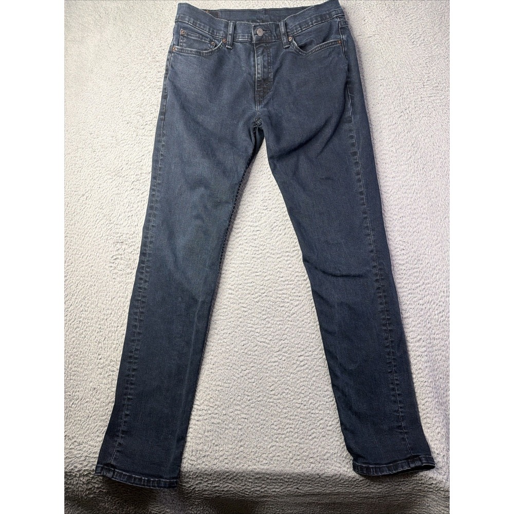 Levis 511 Taper Fit Jeans 33x34 (32x31.5) Regular Faded Indigo Blue